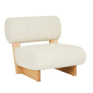 Pinto Occasional Chair - Gardenia Speckle - Natural Ash Veneer by null, a Chairs for sale on Style Sourcebook
