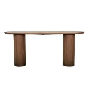 Seb Oval Console - Walnut by null, a Console Table for sale on Style Sourcebook