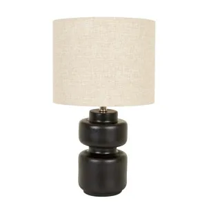 Emery Bodhi Table Lamp - Shadow - Fawn by null, a Table & Bedside Lamps for sale on Style Sourcebook