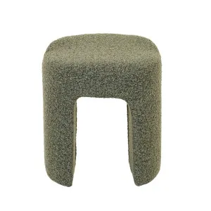 Kanto Stool - Green Boucle by null, a Ottomans for sale on Style Sourcebook