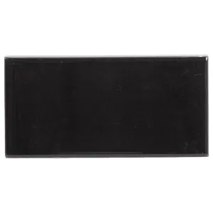 English Hearth Tile Gloss Black 6 x 3&quot; 152 x 76mm by null, a Encaustic Tiles for sale on Style Sourcebook