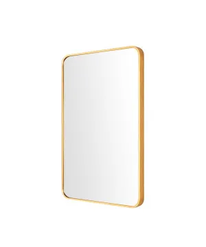 Rectangular Aluminum Frame Wall Mirror 80cm x 60cm by Luxe Mirrors, a Mirrors for sale on Style Sourcebook