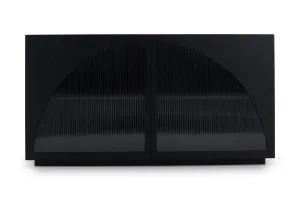 Fluted Sideboard, Black, by Lounge Lovers by Lounge Lovers, a Sideboards, Buffets & Trolleys for sale on Style Sourcebook