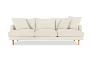 Hampton MKII 4 Seat Sofa, Ivory, by Lounge Lovers by Lounge Lovers, a Sofas for sale on Style Sourcebook