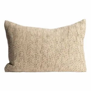 Midori Feather Fill Cushion 60x40cm in Green / Off White by OZ Design, a Cushions, Decorative Pillows for sale on Style Sourcebook