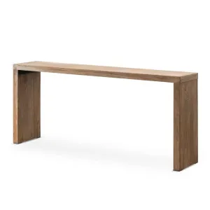 Hegan Wood Console Table - Natural by Interior Secrets - AfterPay Available by Interior Secrets, a Console Table for sale on Style Sourcebook