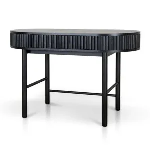 Ex Display - Melita 1.2m Home Office Desk - Full Black by Interior Secrets - AfterPay Available by Interior Secrets, a Desks for sale on Style Sourcebook