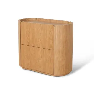 Ex Display - Arnar 60cm Bedside Table - Natural Oak by Interior Secrets - AfterPay Available by Interior Secrets, a Bedside Tables for sale on Style Sourcebook