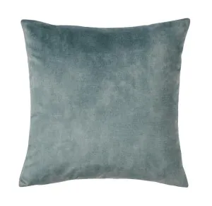 Ex Display - Weave Ava 50cm Velvet Cushion - Aqua by Interior Secrets - AfterPay Available by Interior Secrets, a Cushions, Decorative Pillows for sale on Style Sourcebook