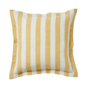 Ex Display - Weave Vito Cushion 50x50cm - Limoncello by Interior Secrets - AfterPay Available by Interior Secrets, a Cushions, Decorative Pillows for sale on Style Sourcebook