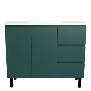 Tamar Vanity 1000 On Legs Centre Bowl Urban Top by null, a Vanities for sale on Style Sourcebook