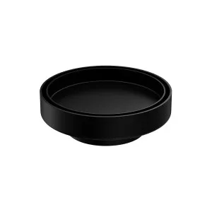 Niclis Round Tile Insert 115x75mm Matt Black by null, a Shower Grates & Drains for sale on Style Sourcebook