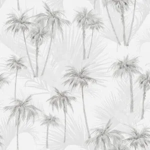 Soft Tone Palm Trees Wallpaper by Gioia Wall Art, a Wallpaper for sale on Style Sourcebook