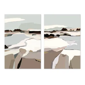 Mountain Melodies, Style A & B, Set Of 2 by Gioia Wall Art, a Prints for sale on Style Sourcebook