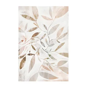 Watercolour Leaves Beige by Gioia Wall Art, a Prints for sale on Style Sourcebook