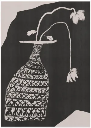 Monochrome Vase Still Life by Gioia Wall Art, a Prints for sale on Style Sourcebook