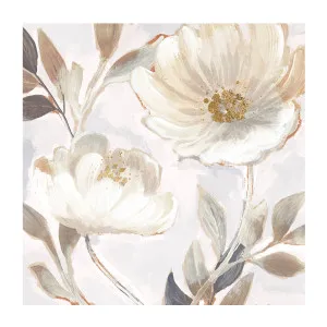 Whisper White Florals, Style B by Gioia Wall Art, a Prints for sale on Style Sourcebook