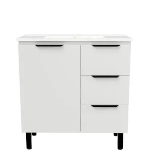 Tamar Vanity 800 On Legs Centre Bowl Urban Top by null, a Vanities for sale on Style Sourcebook
