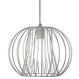 Oriel Lighting Malo Small Spherical Wire Pendant White by Oriel Lighting, a Pendant Lighting for sale on Style Sourcebook