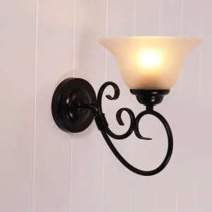 Oriel Lighting Gaston II Wall Light Black by Oriel Lighting, a Outdoor Lighting for sale on Style Sourcebook