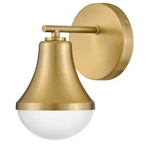 Hinkley Haddie Wall Light by Lark Lacquered Brass by Hinkley, a Outdoor Lighting for sale on Style Sourcebook