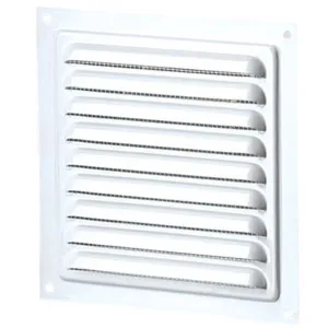 Fanco 250mm Square External Exhaust Vent White by Fanco, a Exhaust Fans for sale on Style Sourcebook