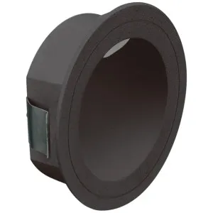 Domus YOU-3-RND Recessed LED Step Light Black by Domus, a Outdoor Lighting for sale on Style Sourcebook