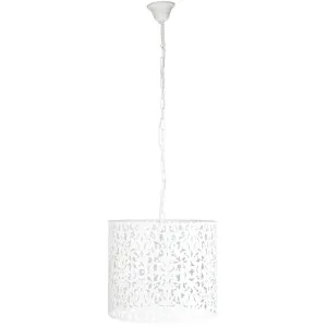 Oriel Lighting Vicky 350mm Pendant White by Oriel Lighting, a Pendant Lighting for sale on Style Sourcebook