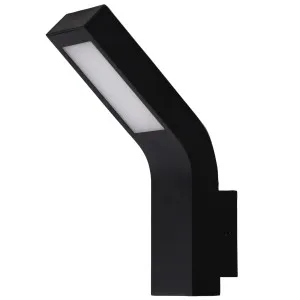 Oriel Lighting Vanguard Exterior LED Wall Light Black by Oriel Lighting, a Outdoor Lighting for sale on Style Sourcebook