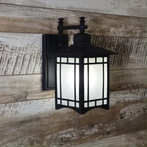 Oriel Lighting Horsham Exterior Wall Light Black by Oriel Lighting, a Outdoor Lighting for sale on Style Sourcebook