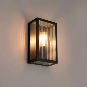 Oriel Lighting Chicago Outdoor Wall Light Black by Oriel Lighting, a Outdoor Lighting for sale on Style Sourcebook