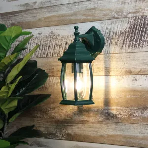 Oriel Lighting Highgate Downward Outdoor Wall Light Green by Oriel Lighting, a Outdoor Lighting for sale on Style Sourcebook