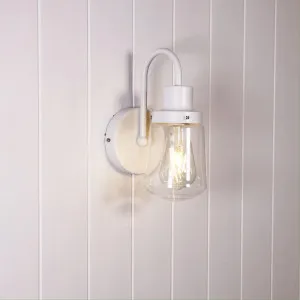 Oriel Lighting Kilcoy Wall Light White by Oriel Lighting, a Outdoor Lighting for sale on Style Sourcebook