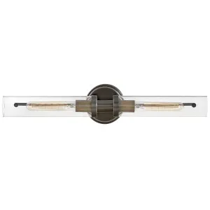 Hinkley Vaughn Vanity Light Black by Hinkley, a Outdoor Lighting for sale on Style Sourcebook