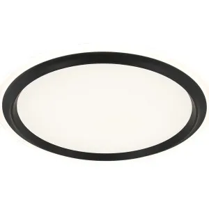 Vencha Duke Large LED CCT Oyster Light Black by Vencha, a LED Lighting for sale on Style Sourcebook