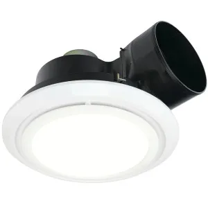 Fanco Luna Quiet Boost 250 Round Exhaust Fan White by Fanco, a Exhaust Fans for sale on Style Sourcebook