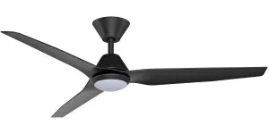 Fanco Infinity-iD Smart 48" DC Ceiling Fan with CCT LED Light and Remote Black by Fanco, a Ceiling Fans for sale on Style Sourcebook
