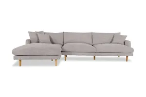 Hampton MKII LH Chaise Sofa, Grey, by Lounge Lovers by Lounge Lovers, a Sofas for sale on Style Sourcebook