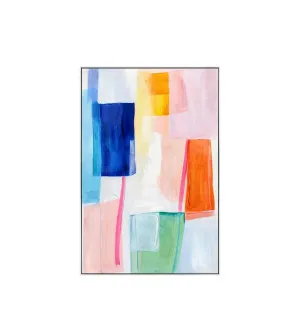Colour Symphony Wall Art Canvas 120cm x 80cm by Luxe Mirrors, a Artwork & Wall Decor for sale on Style Sourcebook