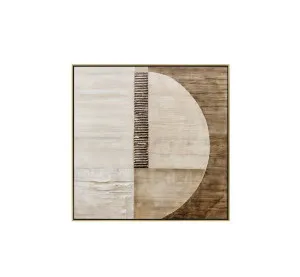 Desert Moon Wall Art Canvas 80cm x 80cm by Luxe Mirrors, a Artwork & Wall Decor for sale on Style Sourcebook