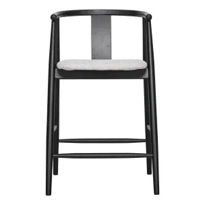 Relate Bar Chair in European Oak Black / Beige by OzDesignFurniture, a Bar Stools for sale on Style Sourcebook