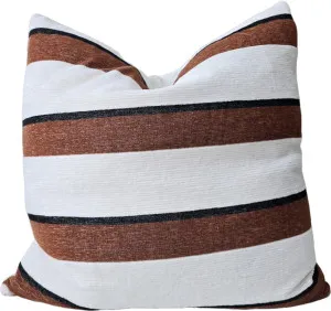 Palma Corduroy Cushion 55cm Square - Off White | Rust | Black by null, a Cushions, Decorative Pillows for sale on Style Sourcebook