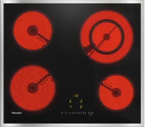 KM 6520 Electric cooktop with onset controls by Miele, a Cooktops for sale on Style Sourcebook