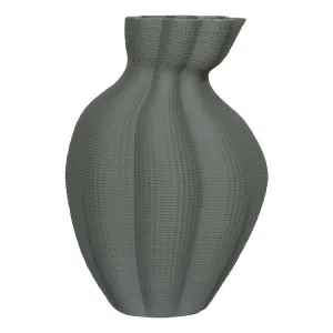 Molly Vase Small 18x28cm in Grey Green by OZ Design, a Vases & Jars for sale on Style Sourcebook