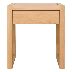 Strand Bedside Table in Oak Clear Lacquer by OzDesignFurniture, a Bedside Tables for sale on Style Sourcebook