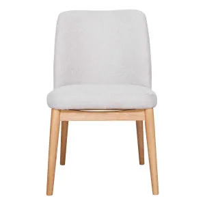 Stanford Dining Chair in Belfast Beige / Clear by OzDesignFurniture, a Dining Chairs for sale on Style Sourcebook