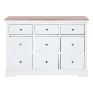 Cayman Dresser in White / Mangowood Clear by OZ Design, a Dressers & Chests of Drawers for sale on Style Sourcebook