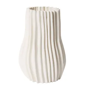 Akani Vase White - 28 cm by null, a Vases & Jars for sale on Style Sourcebook
