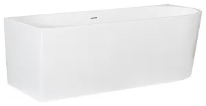 Rozelle 170cm Right Corner Acrylic Bath Matte White by null, a Bathtubs for sale on Style Sourcebook
