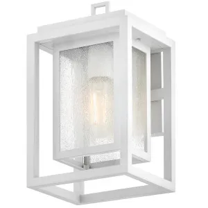 Hinkley Republic 1 Light Small Wall Mount Lantern White by Hinkley, a Wall Lighting for sale on Style Sourcebook